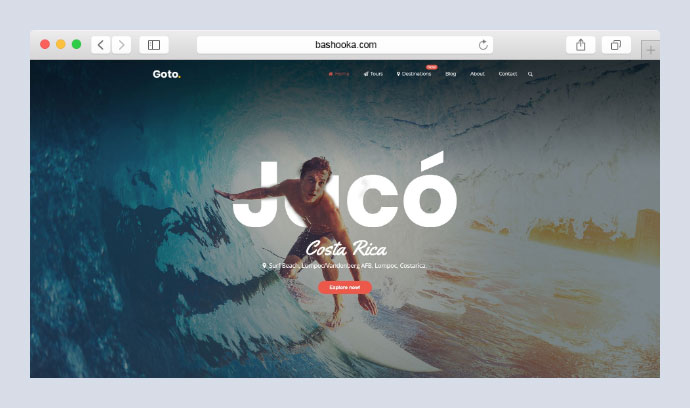 Goto - Tema WordPress per tour e viaggi
