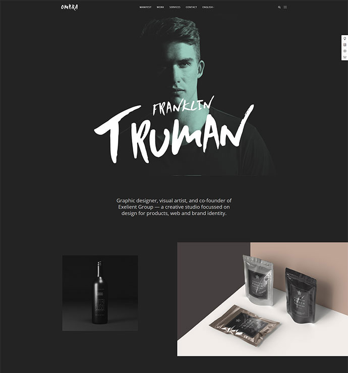Ombra WordPress Theme
