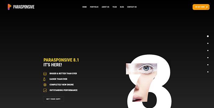 Parasponsive WordPress Parallax