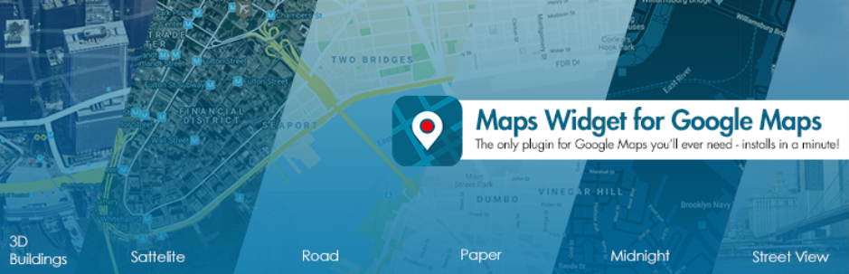 Widget de mapas para Google Maps