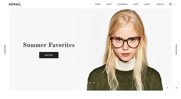 Mnml - 최소 반응형 WooCommerce 테마