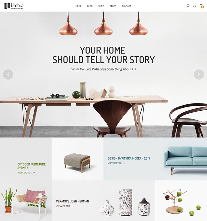 Umbra - Çok Konseptli WooCommerce WordPress Teması
