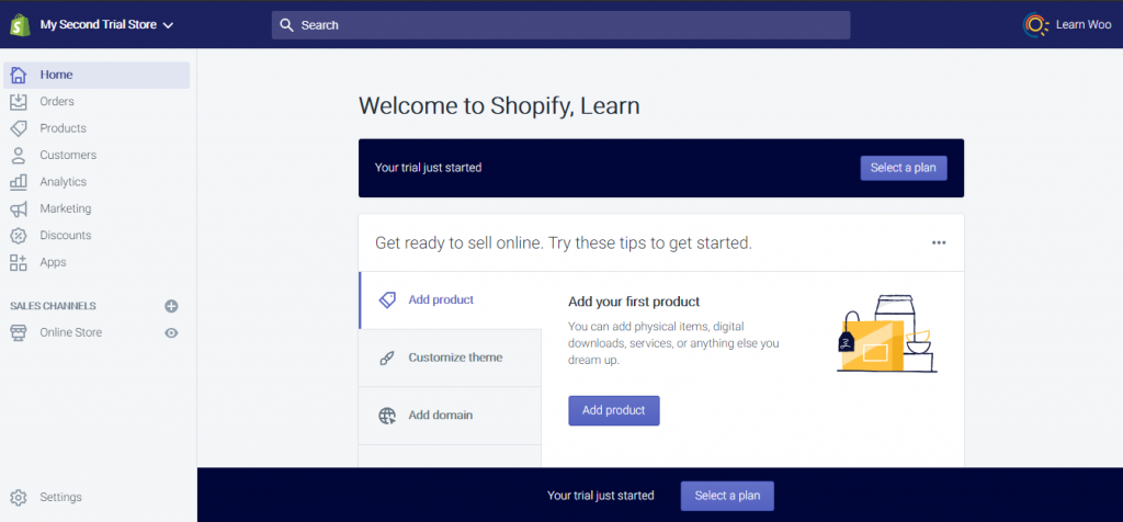 WooCommerce กับ Shopify