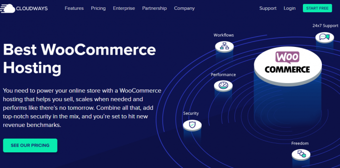 Cloudways WooCommerce โฮสติ้ง woocommerce hosting