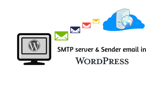 Servidor SMTP y correo electrónico del remitente en el sitio web de WordPress