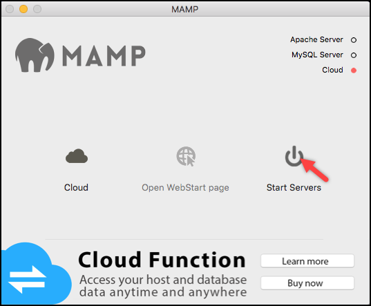 Menginstal WordPress | Memulai layanan Apache & MySQL di MAMP Installing WordPress | Starting Apache & MySQL service in MAMP