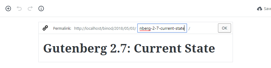 Gutenberg 2.7