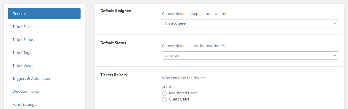 plugin di supporto per wordpress