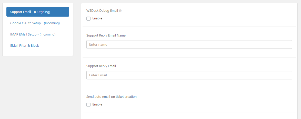 plugin di supporto per wordpress