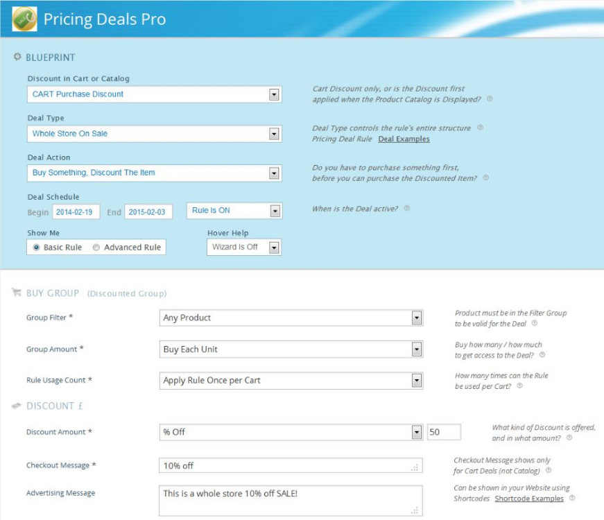 Prezzi dinamici di WooCommerce