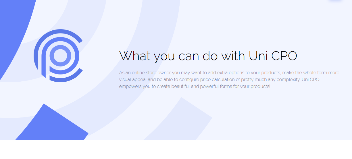 Imagen del complemento de personalización de productos Uni CPO 4 WooCommerce
