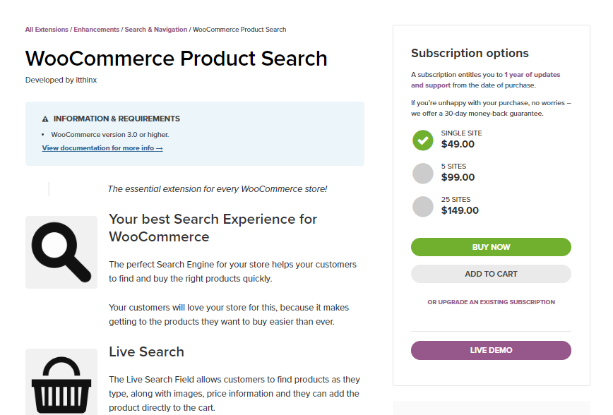 针对移动用户的 WooCommerce 客户体验的 WooCommerce 产品搜索文章