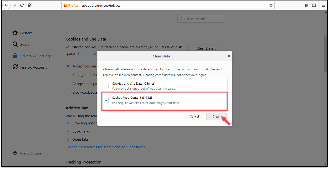 Кэш WordPress | Mozilla Firefox — очистить кэшированный веб-контент WordPress Cache | Mozilla Firefox - Clear Cached Web Content