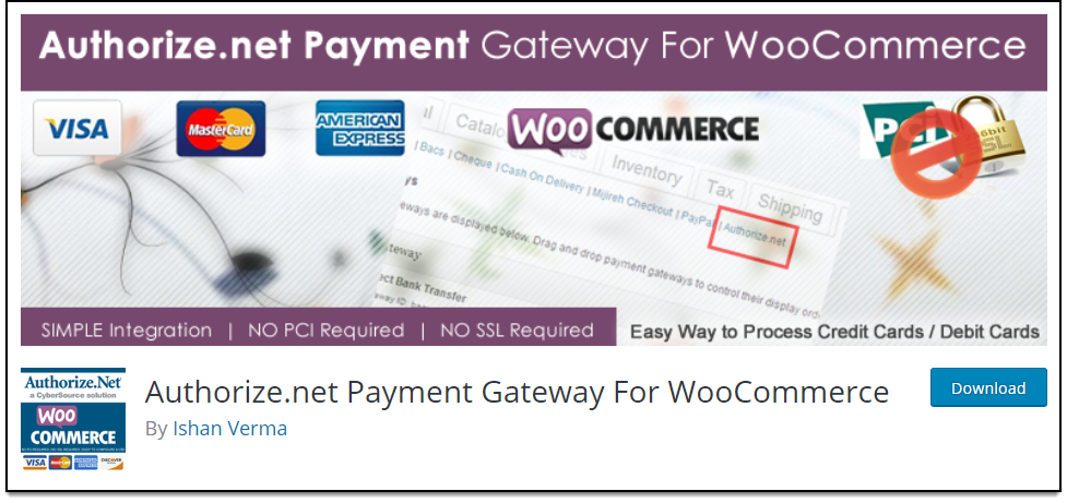최고의 무료 WooCommerce Authorize.Net 플러그인 | WooCommerce를 위한 Authorize.net 결제 게이트웨이 Top Free WooCommerce Authorize.Net Plugins | Authorize.net Payment Gateway For WooCommerce