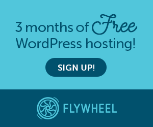 무료 FlyWheel WordPress 호스팅