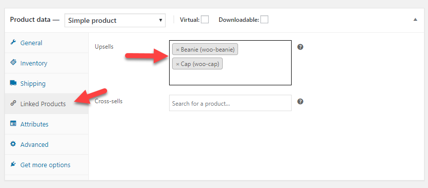 WooCommerce 관련 제품