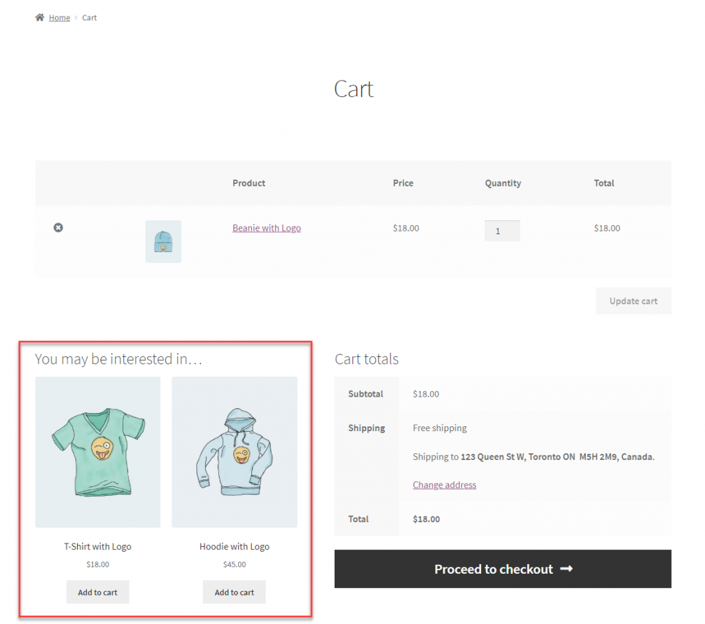 WooCommerce 관련 제품