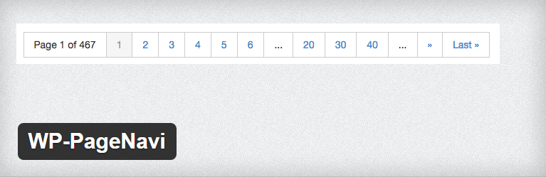 WP-PageNavi Gratis Plugin WordPress Paling Populer