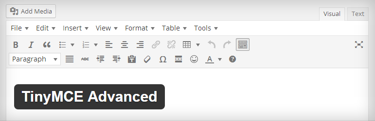 TinyMCE Advanced, Plugin WordPress Gratis Paling Populer