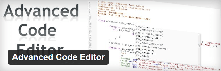 Editor di codice avanzato - Plugin per l'editor di temi di WordPress