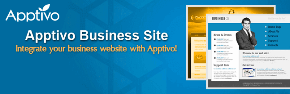 Apptivo Business Site CRM WordPress-Plugins
