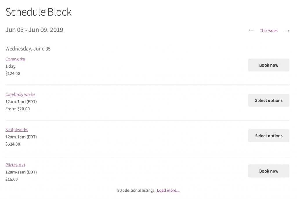WooCommerce 预订插件