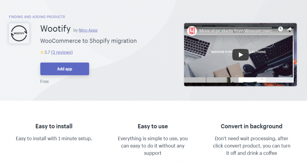 ShopifyへのWooCommerce