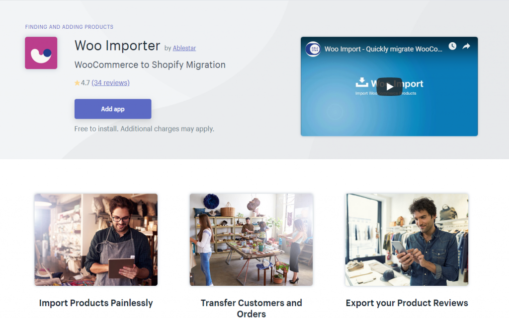 ShopifyへのWooCommerce