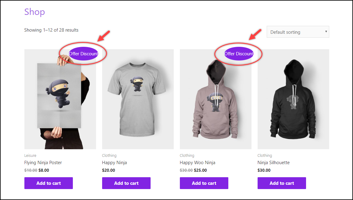Entfernen Sie das WooCommerce-Verkaufsabzeichen | Text des Verkaufsabzeichens geändert Remove WooCommerce Sale Badge | Sale Badge Text Changed