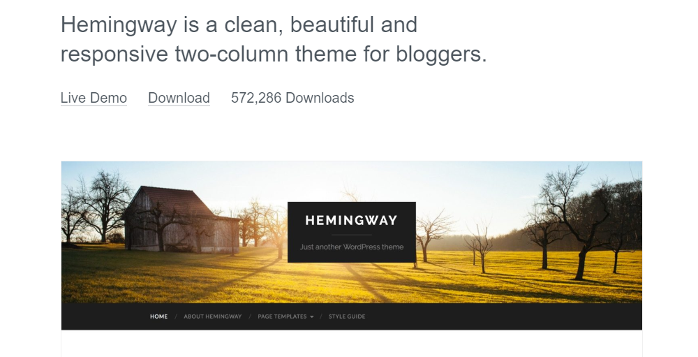 Kostenlose WordPress-Blog-Themen