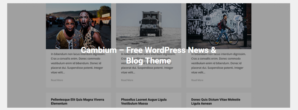 Kostenlose WordPress-Blog-Themes