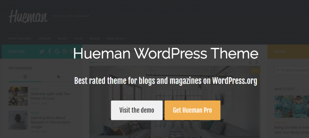 Kostenlose WordPress-Blog-Themen