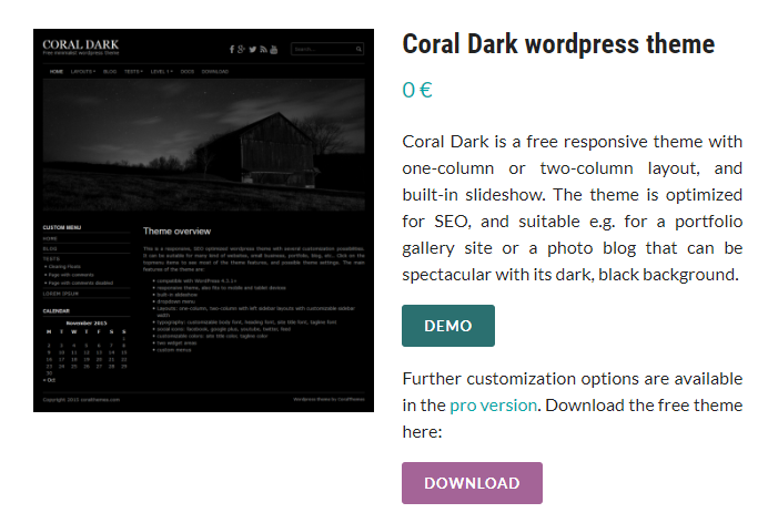 Kostenlose WordPress-Blog-Themes