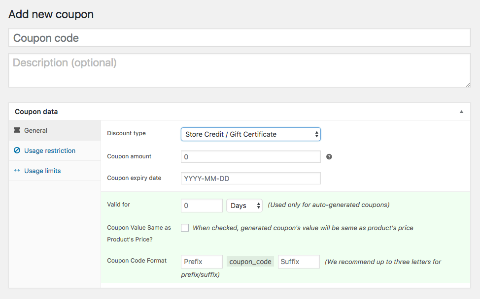 Kredit WooCommerce, Voucher Hadiah & Plugin Promosi