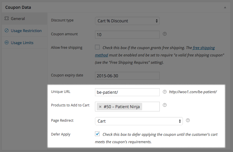 Kredit WooCommerce, Voucher Hadiah & Plugin Promosi