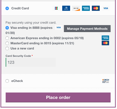 WooCommerce Authorize.net eklentileri