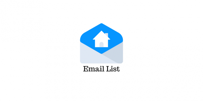 Buat daftar email Build an email list