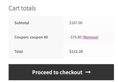 Cupons WooCommerce