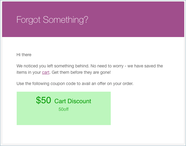 Cupons WooCommerce