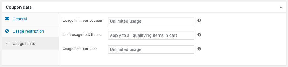 Cupons WooCommerce