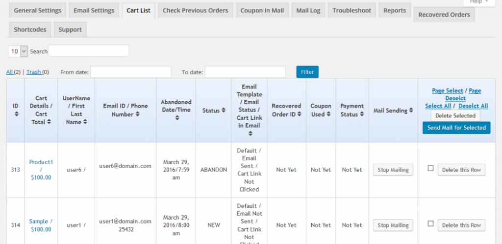 Beste WooCommerce Follow-up-E-Mail-Plugins