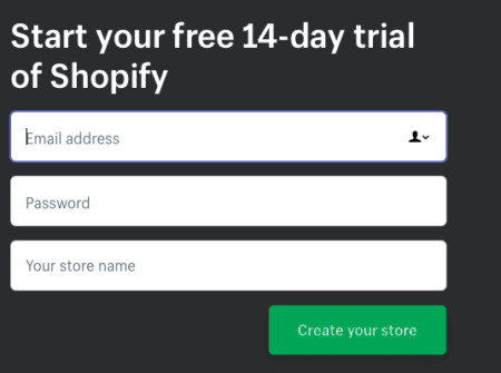 Shopifyを使い始める