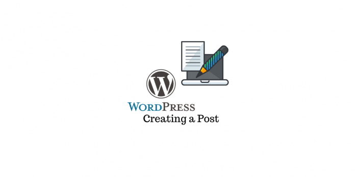 Neuer Beitrag in WordPress New post in WordPress