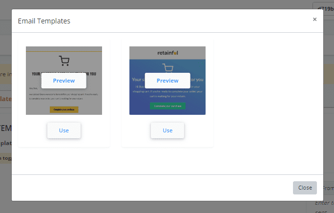Correos electrónicos de automatización de recuperación de carritos abandonados de WooCommerce