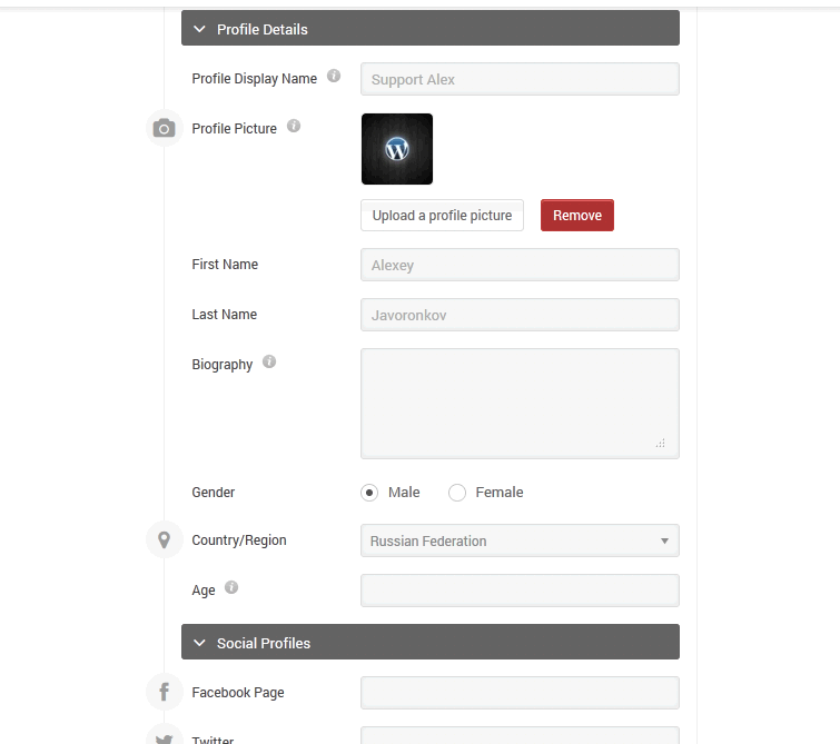 Plugin per i campi di registrazione utente personalizzati di WooCommerce