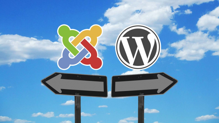 cubrir WordPress or Joomla
