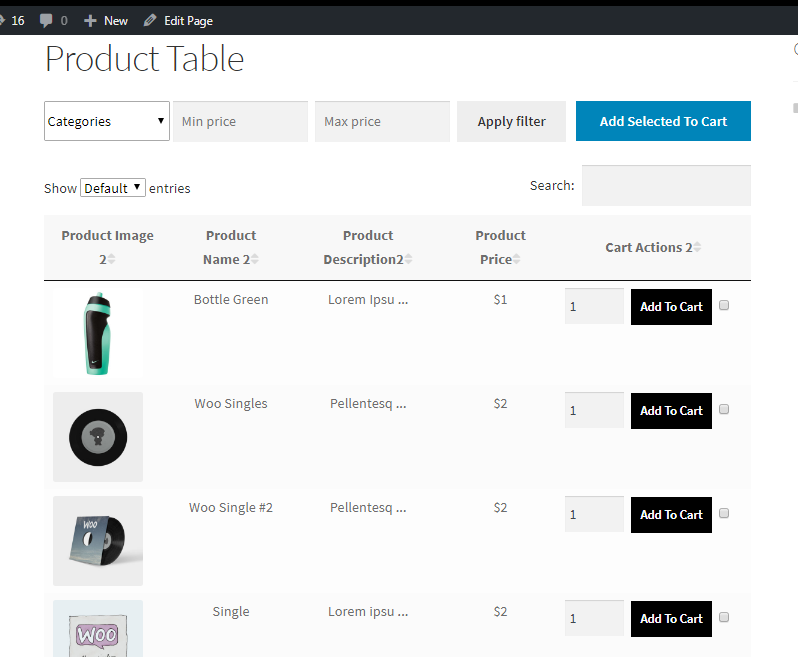 Wtyczka do wyświetlania produktów WooCommerce