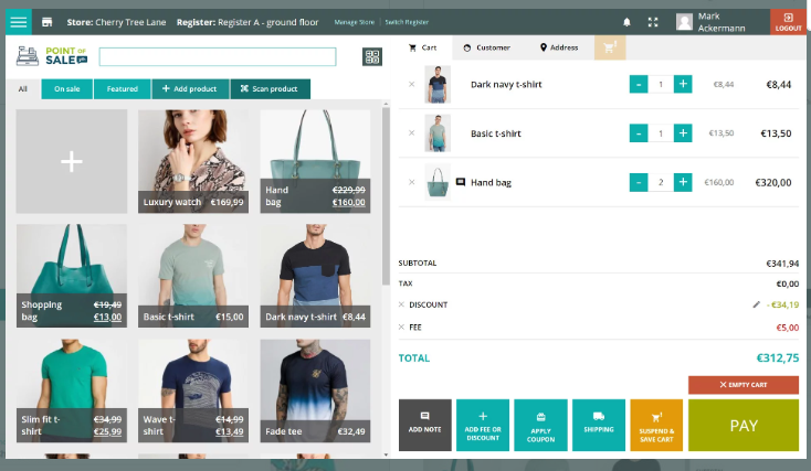 WooCommerce 销售点 (POS) 插件
