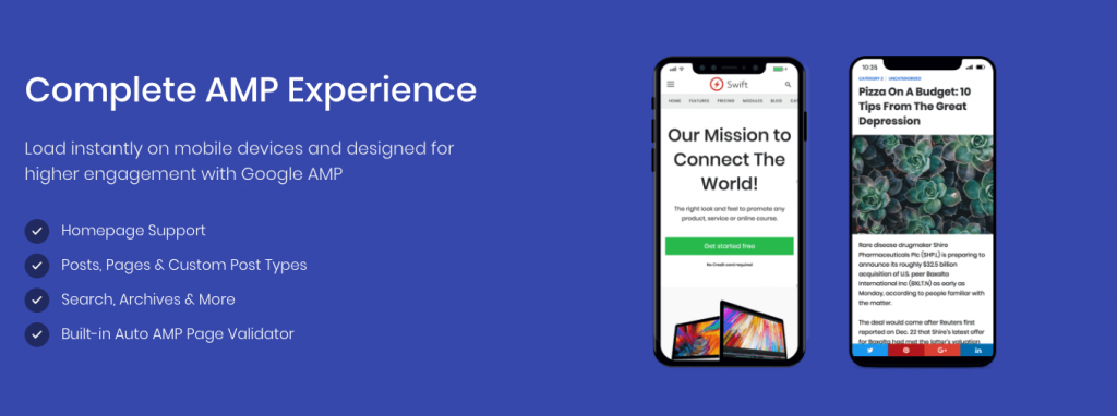 Wtyczki AMp WordPRess
