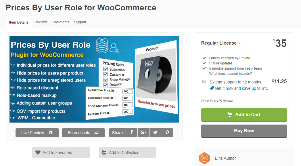 WooCommerce 动态定价